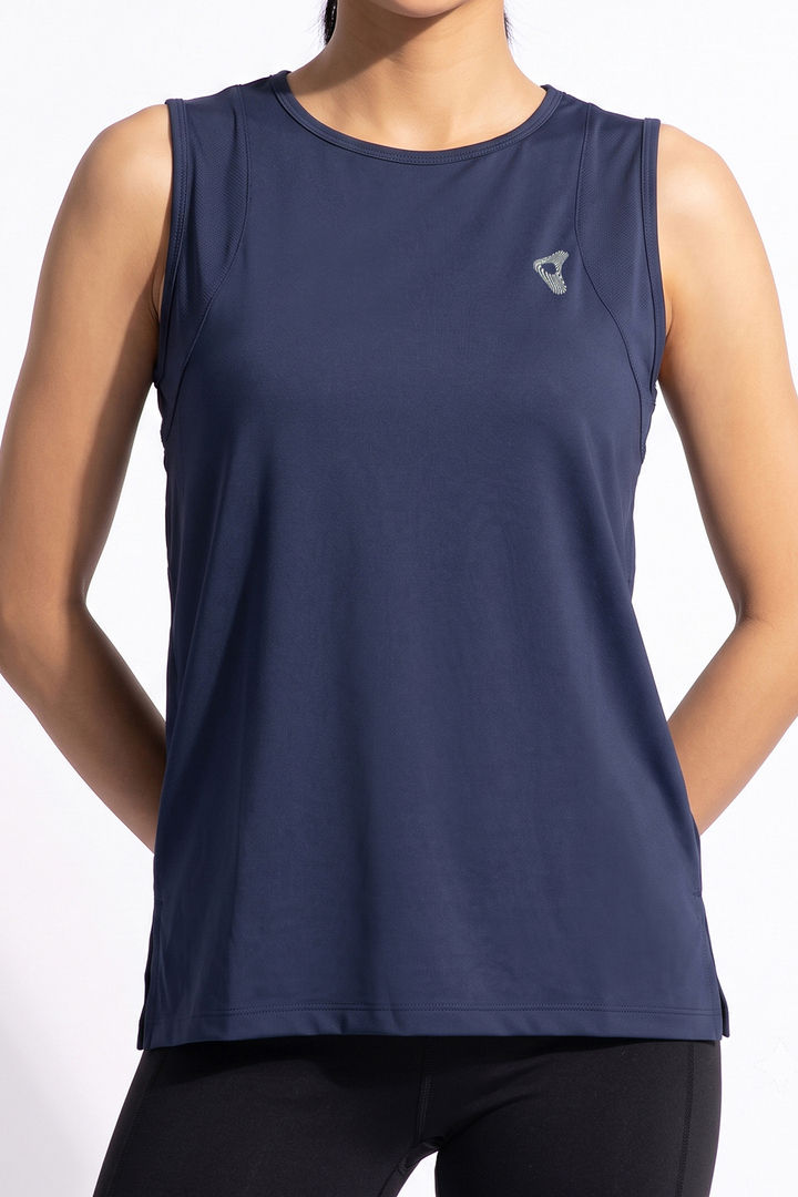 Zelocity Quick Dry Relaxed Tank Top - Naval Academy — image 4